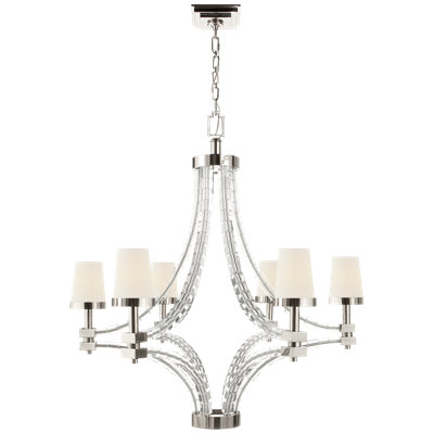 Empire 6 - Light Glass Chandelier