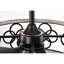 Ventilateur de plafond noir mat avec télécommande Luo