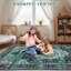 Tapis oriental antidérapant pour salle de bain Mcquay-914965883