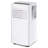 GarveeHome 8,000 BTU Portable Air Conditioner for 420 Sq.Ft Rooms - 3-in-1 Cooling w/ Dehumidifier, Fan, Sleep Mode & LED Display, Includes Window Kit & Remote Control (White/Gray)
