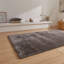Lux Shaggy area rug Machine Woven Charcoal-100475223