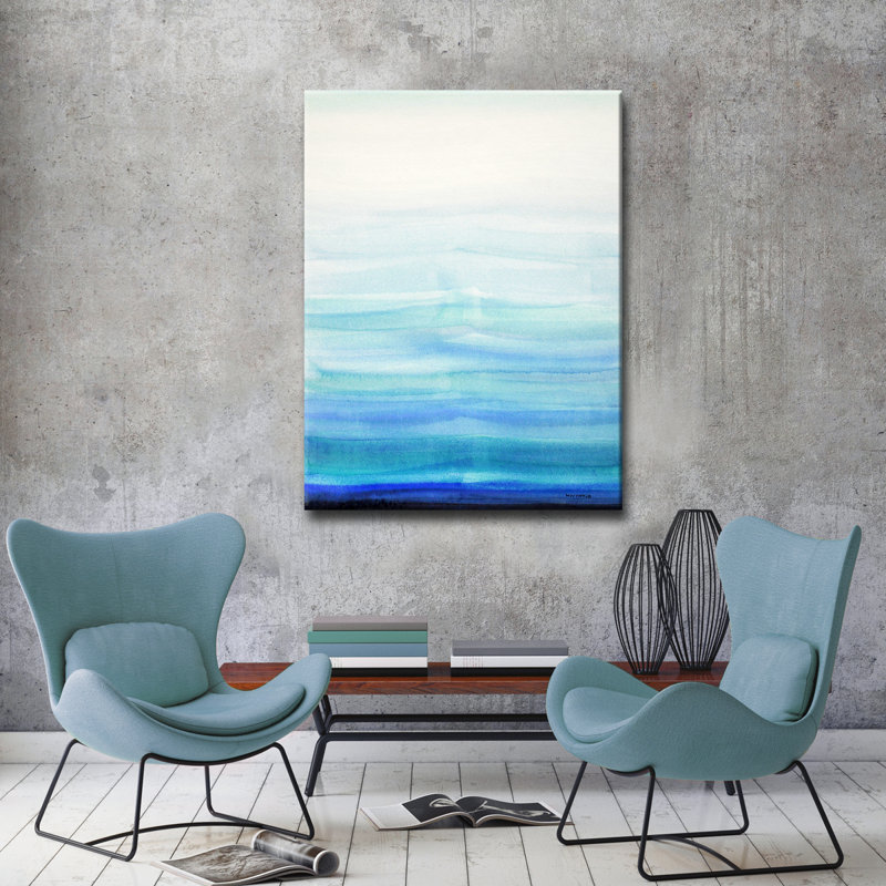 Impression sur toile tendue, H 16 po x l 12 po x P 1,5 po