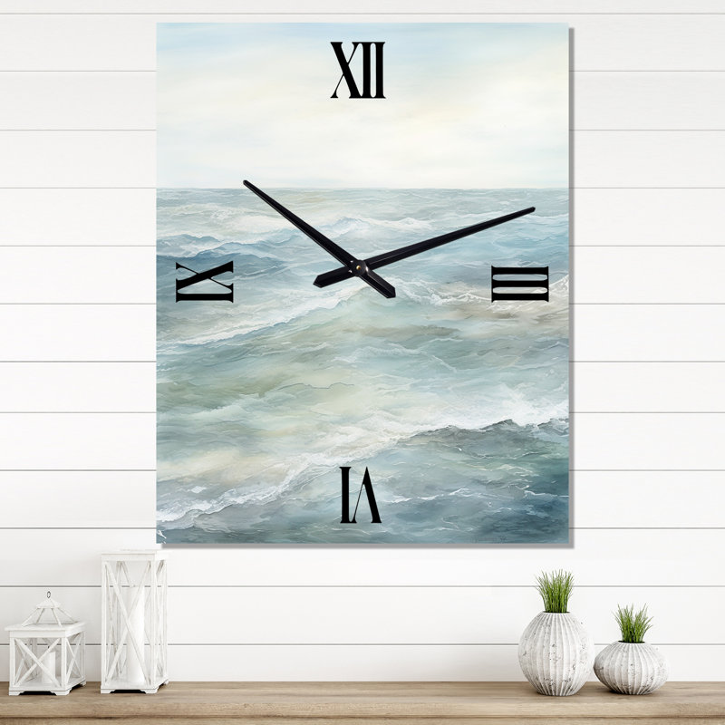 Moonsu - Horloge murale océan, Très grand