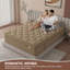 Matelas hybride mi-ferme 12 po dans une boîte - Mousse viscoélastique gélifiée rafraîchissante et ressorts ensachés individuellement, isolement de mouvement, soulagement de la pression et support de bord renforcé-673875157-673875152