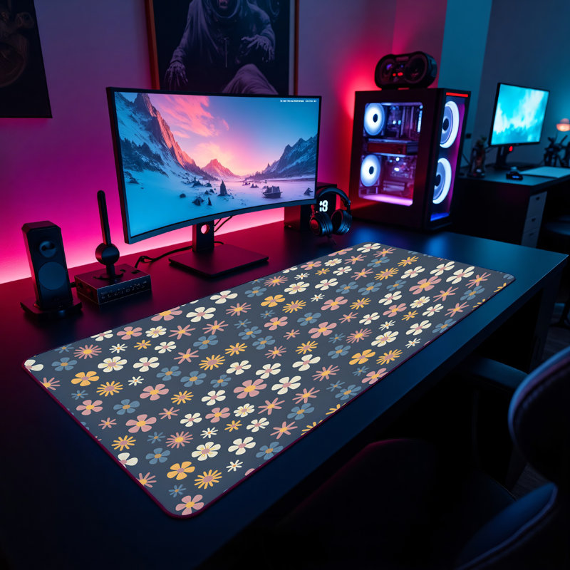 Polyester Desk Pad, 23.6x13.8