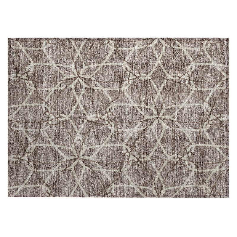  Alegandro Area Rug with Non-Slip Backing, Rectangle 1'8" x 2'6"