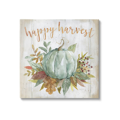 «Happy Harvest Seasonal Pumpkin» par Livi Finn