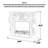 French carved electronic simulation flame decoration fireplace-1045994397