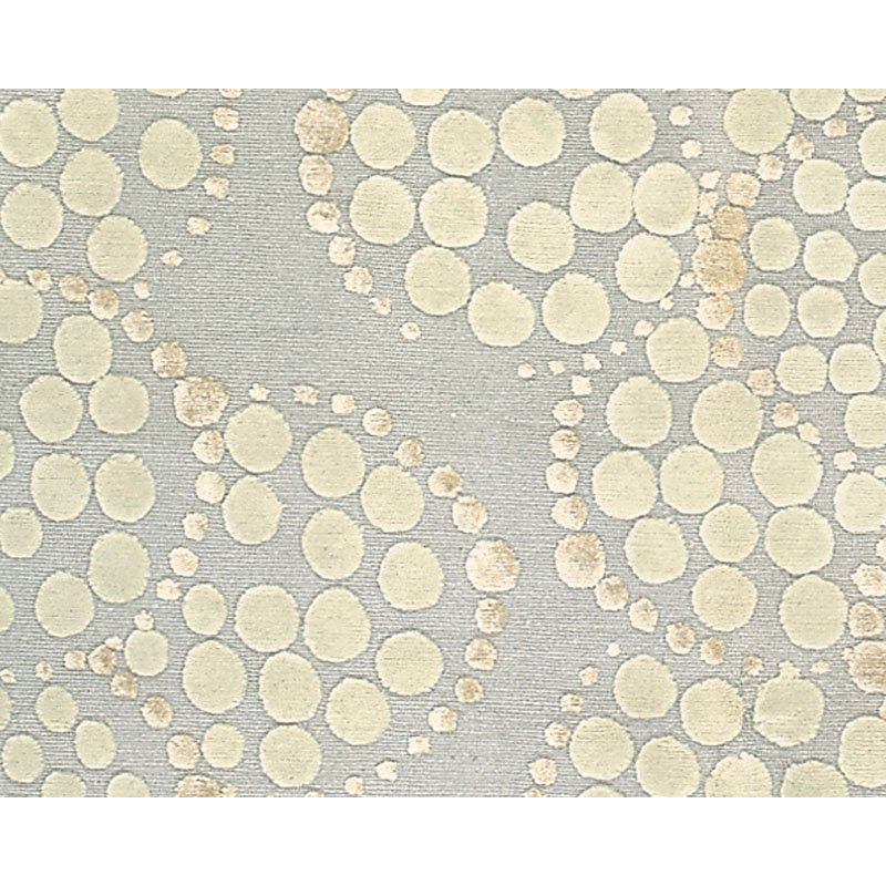 Effervescence Polka Dots Area Rug in Beige/Gray, Rectangle 9' x 12'