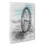 The London Eye - Wrapped Canvas Drawing - Wrapped Canvas-56661462