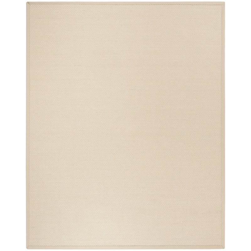Natural Fiber Rignall Area Rug In Ivory, Rectangle 183 x 274 cm