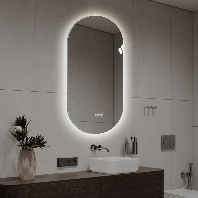 Miroir de salle de bain Smart Smart, 47,24 po x 23,62 po