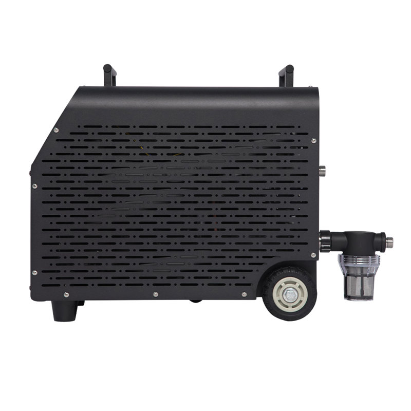 ALEKO Black Electric Cold Plunge Tub with Wi-Fi Control
