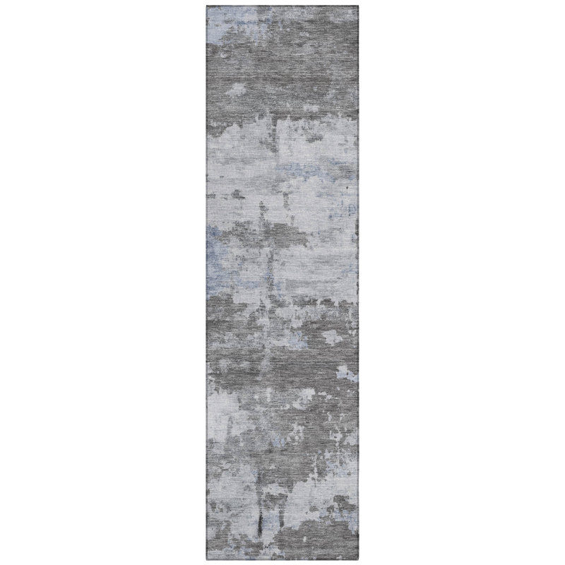 Machine Washable Indoor/Outdoor Chantille ACN2362 Abstract Rug, Runner 2'3" x 7'6"