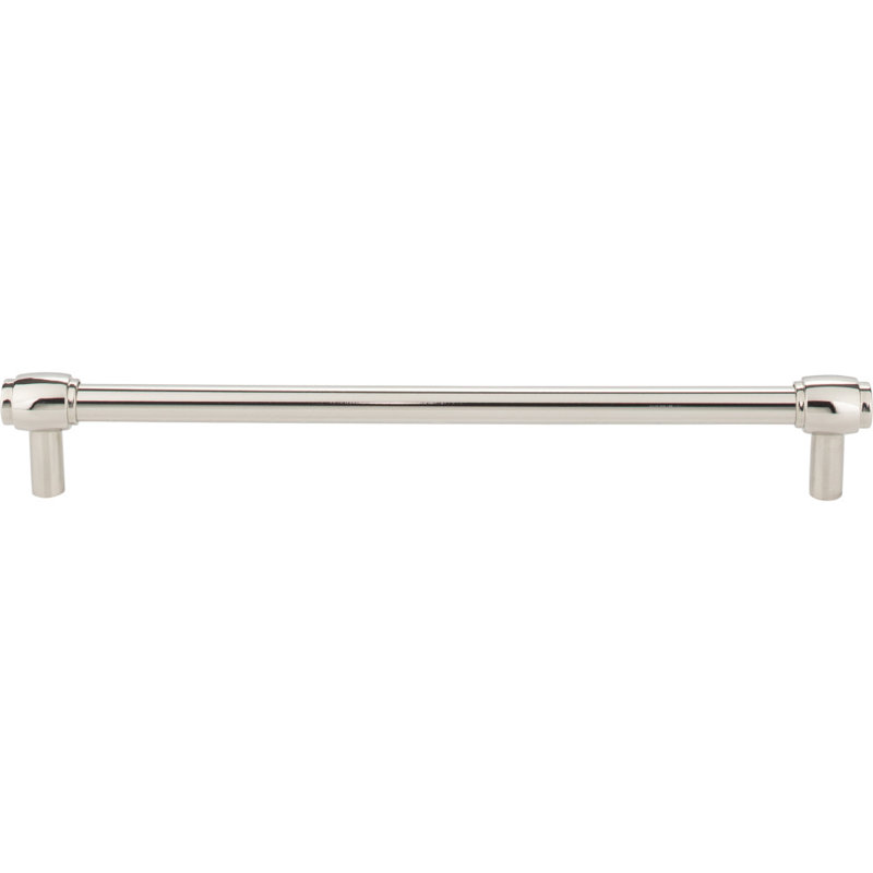 Hayworth Bar Pull, Polished Nickel, 3 3/4"