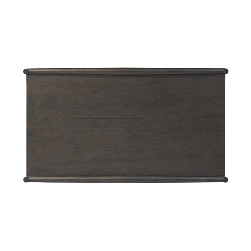 Glenview Solid Wood Coffee Table, Black