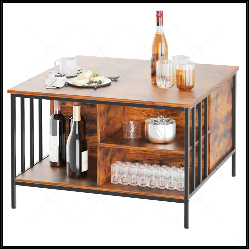 Table basse à plateau relevable Farmhouse