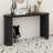Console Table With Beaded Trim And Reversible Curved Legs-810083267