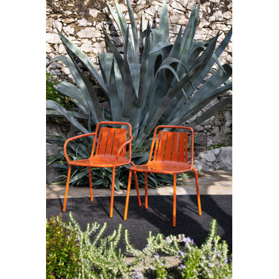 Easy Metal Outdoor Dining Chair