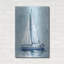 Art mural en métal «Lone Sailboat 1» par Emma Caroline-114971711