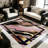 Modern marble patterned rugs are available in various sizes, suitable for use as large rugs in living rooms, bedside rugs in bedrooms, and decorative pieces for entryways/studies, adapting to multiple scenarios.-1554983121