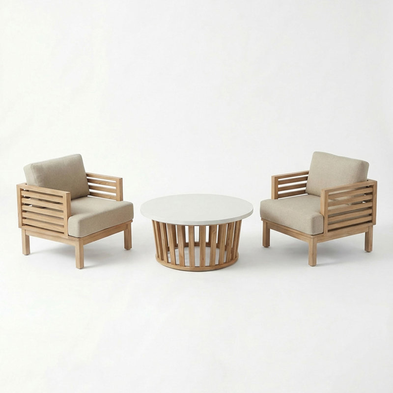 Tatiyanah FSC 1 AMIRA 2-Seater Bistro Set