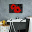«Beauts Rouges 4» par Art Licensing Studio, art mural sur toile-1475027838