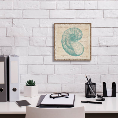 'Oyster' by Erin Clark Canvas Wall Art