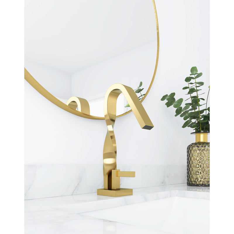 Robinet de salle de bain monotrou pour lavabo