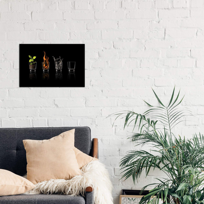 Elements - Wrapped Canvas Print, 66.04 cm H x 45.72 cm W x 1.91 cm D, Canvas
