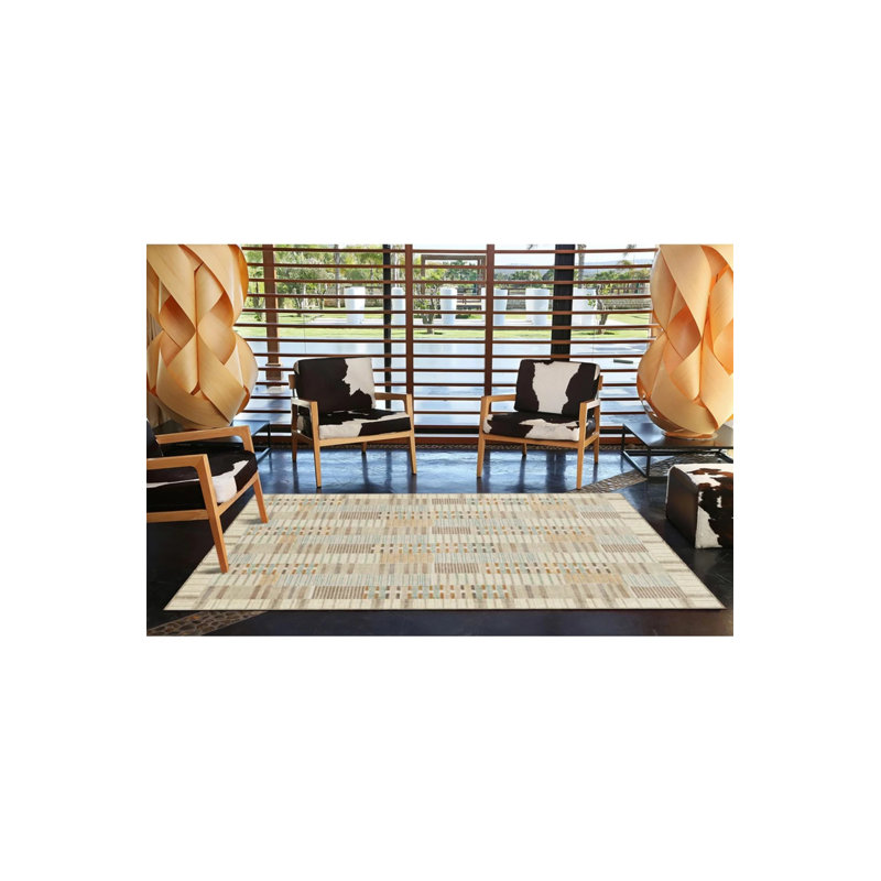 Tapis décoratif lavable Samurai, Rectangle 2 pi 4 po x 4 pi