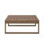 Table basse en bois d'eucalyptus massif 34 "Cove