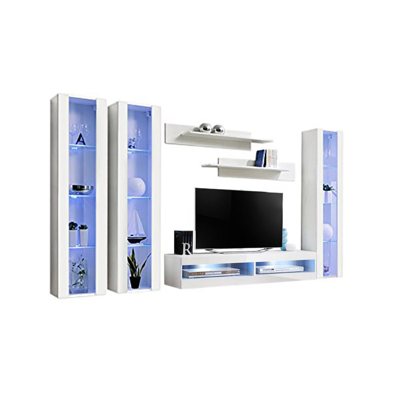 Meuble audio-vidéo Fly, Blanc