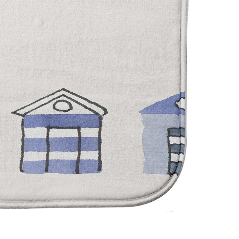 Tapis de bain Donahue, l 17 po x L 24 po, Ivoire