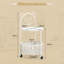 71cm H x 40cm W Utility Cart with Wheels
