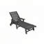Chaise longue d'extérieur avec table d'appoint-1387727921