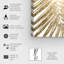 «Gold Tropical Leaves IV Gold Metallic», impression-2026132998-2026133004