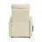 Ricardo Beige Synthetic Leather Power Motion Recliner W/Lift