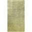 Hand Knotted Wool Area Rug in Green