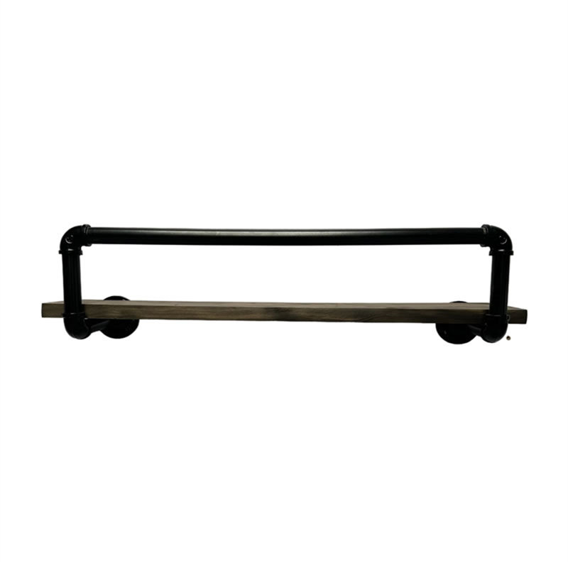 Support à vin mural et tablette, H 5,90 po x l 15,74 po x P 5,90 po