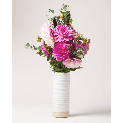 Trunk Stoneware Table Vase