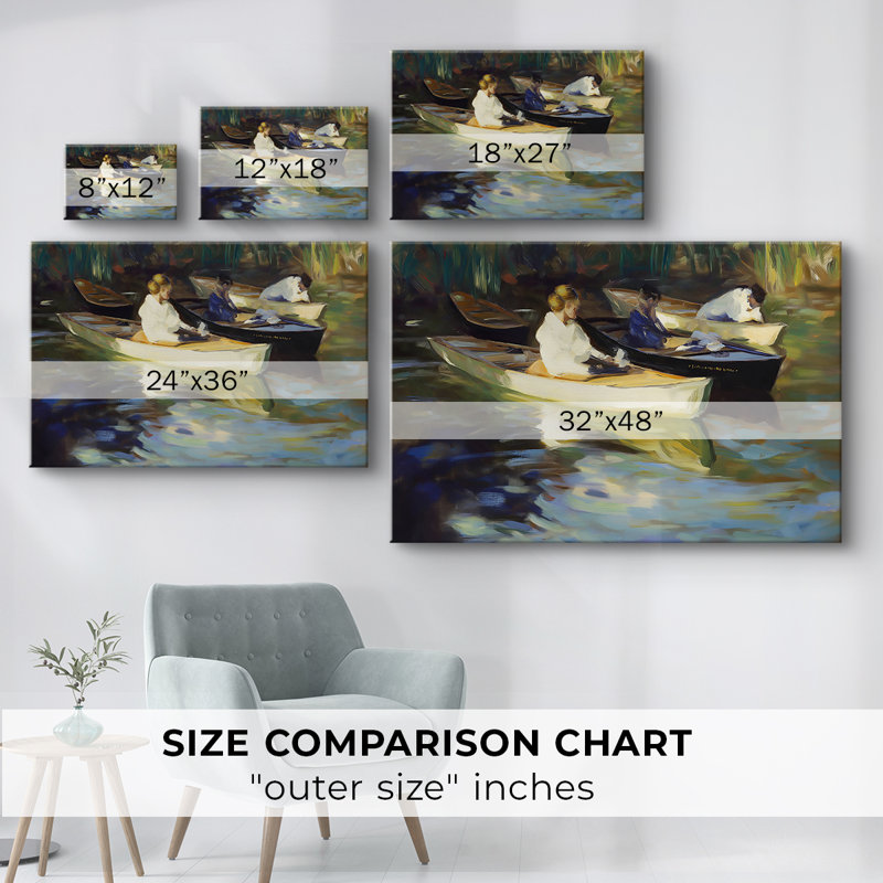 Série Nautical-XV - Cavas enveloppés de galerie, 12 x 18