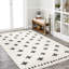 Tapis blanc / gris à poils longs Cristo Berber-851178882