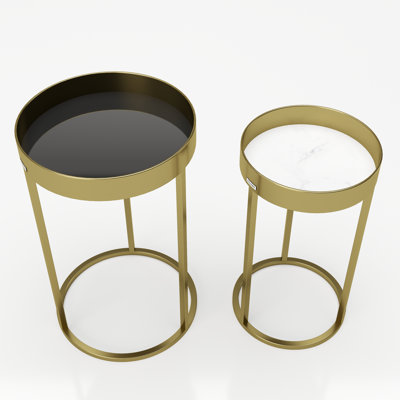 Mary Plant Stand - Set of 2