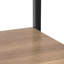 Terresa 180cm H x 60cm W Steel Open Shelf Bookcase-115127431