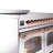 ILVE Nostalgie II Series 40 inch Induction Range with 6 Induction Elements (Glass Door)-99299242