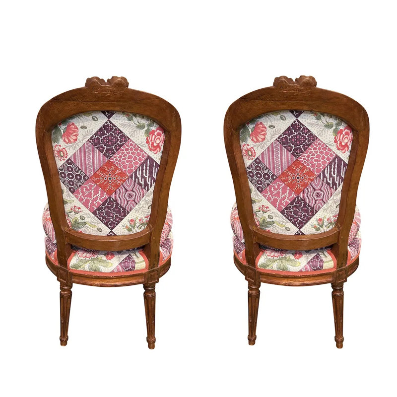 Caldwell Patchwork Chintz Fabric, Fuschia/Plum