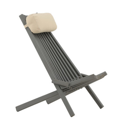 Chaise d'extérieur pliante Lashawn
