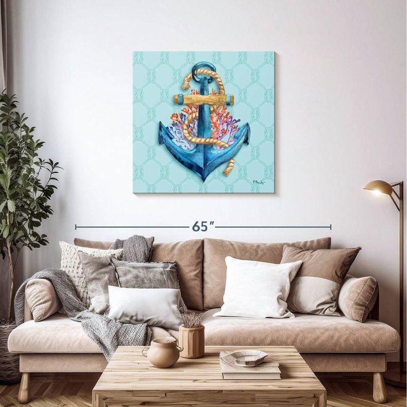 Aletra Submerged Anchor I - Rope, 36" H x 36" W
