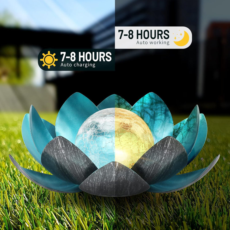 Éclairage solaire Lotus